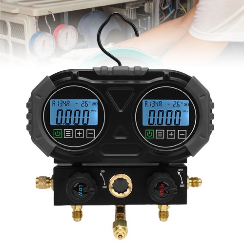 Digital manifold gauge - manifold, hvac