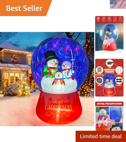 Easy setup 6ft snowman - easy,