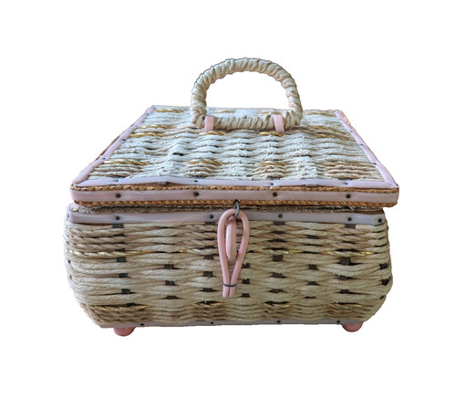 Vintage sewing basket music - basket,