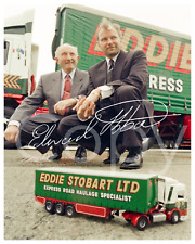 Eddie Stobart Signed Autograph Pre Print Photo 7x5