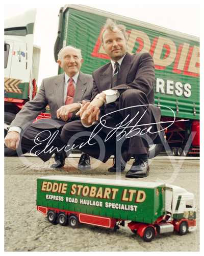 Eddie stobart signed autograph - eddie,