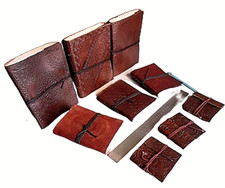 Genuine embossed leather bound - embossed,
