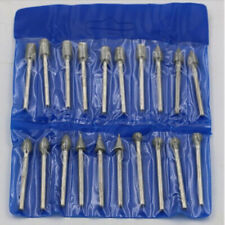 20Pcs 120 Grit Diamond Burr Set Drill Bits Set for Dremel Tool Rotary Grinding