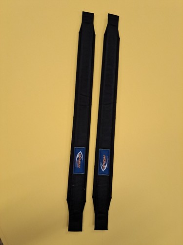 Open skiff padded toestraps - open,