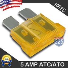 100 Pack 5 AMP ATC/ATO
