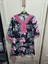 BNWOT Girl's Pink Floral Asian
