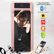 12Km/h Electric Walking Pad Treadmill Home Exercise Machine w/ Remote & Incline