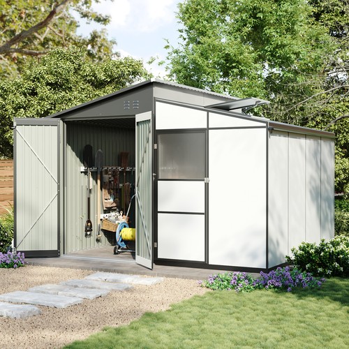 Metal garden shed and - 1,