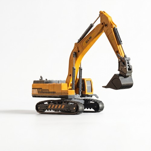 Excavator toy black and - excavator,