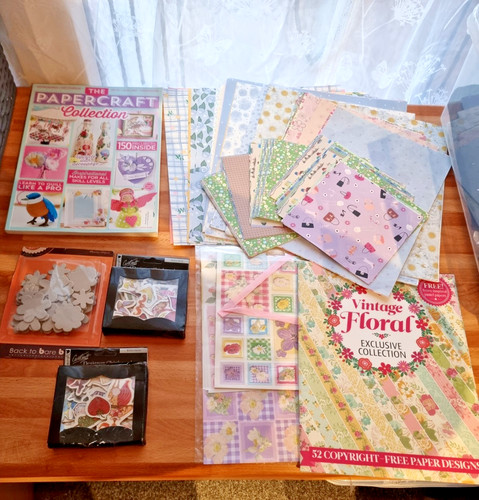 Joblot papercraft supplies - papercraft,