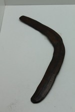 Wooden Boomerang Antique Stone