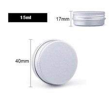 5ml-50ml Metal Storage Tin Jar