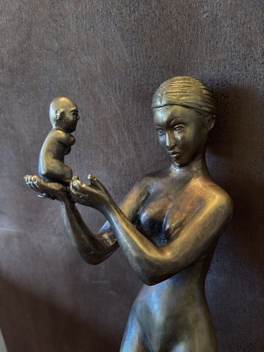 Bronze figure 38cm high - bronze,