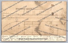 Antique 1907 RPPC Plans For