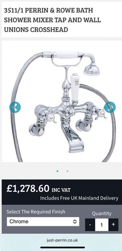 Perrin rowe bath shower - rowe,