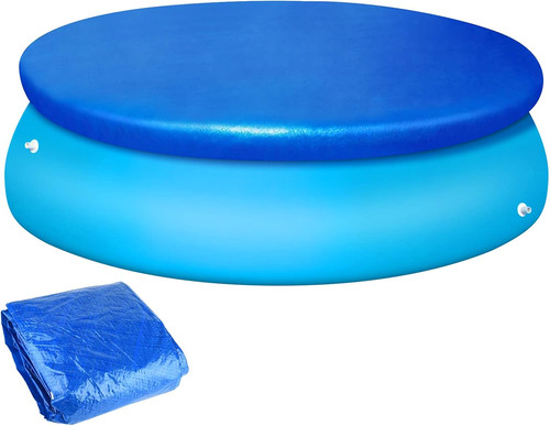 8ft round pool cover - round,