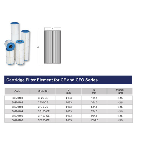 Emaux cfo cartridge - emaux, &