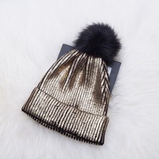 Shiny Womens Winter Woolly Hat