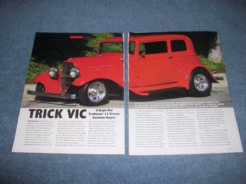1932 ford vicky street rod - street,