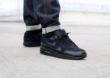 Nike Air Max 1 ‘TRIPLE BLACK’ Mens sz 9.5 537383-020 Old School Vintage Retro