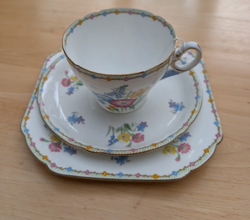 Antique shelley wild flowers - antique,