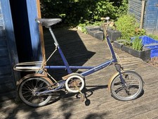 1965 Moulton Deluxe Bicycle very original new wheels & tyres lots of patina