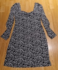 Boden Black White Paisley
