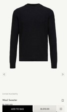 Moncler Patterned Wool Sweater