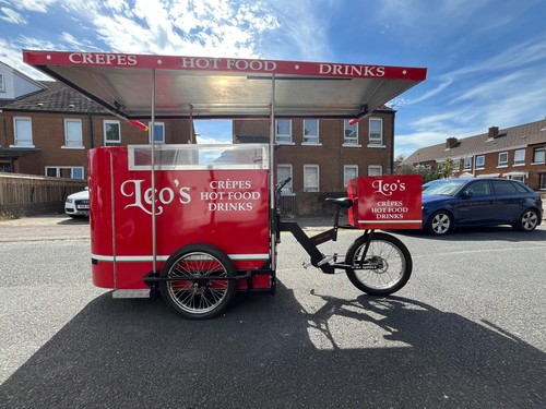 Hot food trailer - food, trailer/tricycle