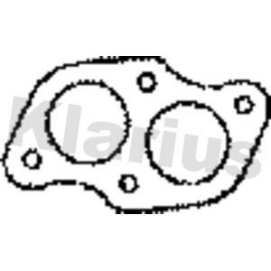 Klarius exhaust gasket - klarius,