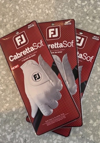 Three footjoy cabrettasof golf - three,