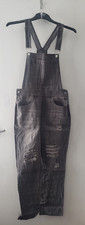 Women's Black Dungarees size