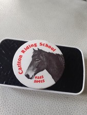 Carlton Riding School Vintage Badge 