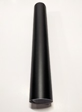 Matt Black Self Adhesive Vinyl Wrap Kitchen Worktop Cupboard Coverings UK STOCK