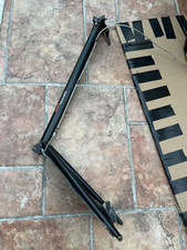 Tout terrain bike trailer drawbar with uj coupling connector 