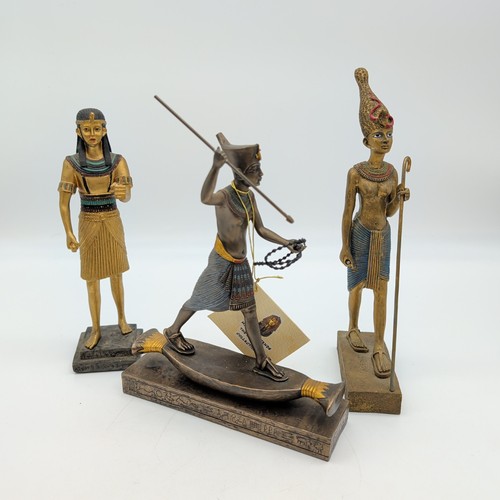 Egyptian themed figurines - egyptian,