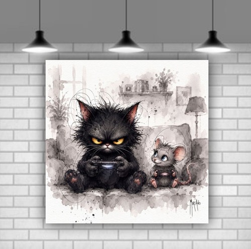 Patrice murciano black cat - black,