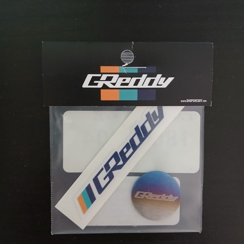 Titanium greddy disk emblem - greddy,