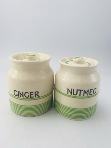 Vintage sadler green cream - vintage, on
