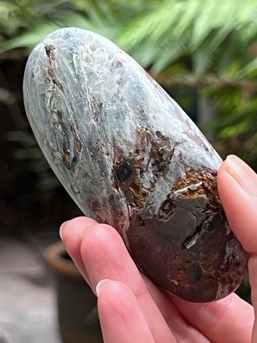 Blue kyanite quartz ruby - blue,