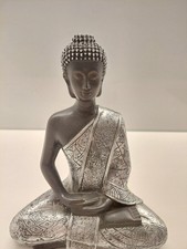 ​Silver & Black Meditating