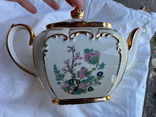 Vintage sadler cube teapot - sadler,