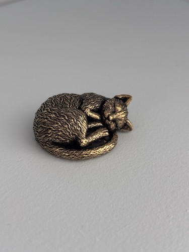 Small solid brass curled - small,