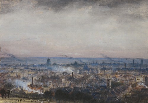 London from parliament hill - london,