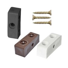 MODESTY BLOCK FURNITURE KITCHEN CUPBOARD SHELF FIXING COLOURS WHITE BLACK BROWN