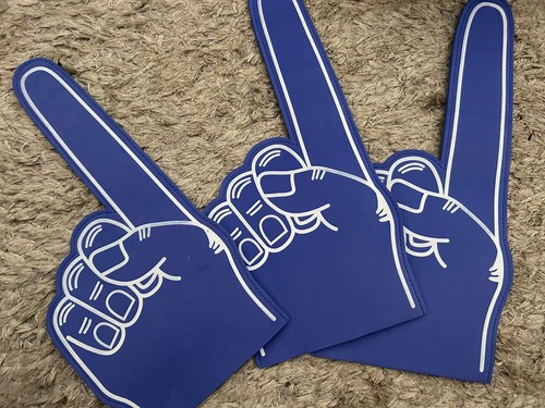 Pcs gladiators foam finger - pcs,