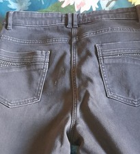 Black Straight Leg Jeans with
