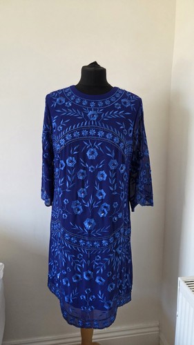 Monsoon blue beaded - monsoon,
