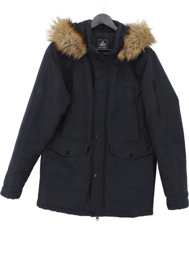 Bee inspired parka - jacket, blue