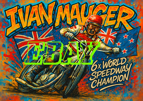 Ivan mauger speedway graffiti - ivan,